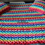 How to crochet a Crocodile Baby Blanket