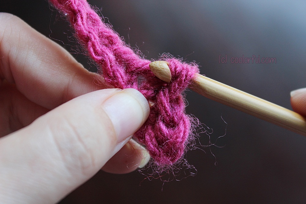 How to crochet the slip stitch
