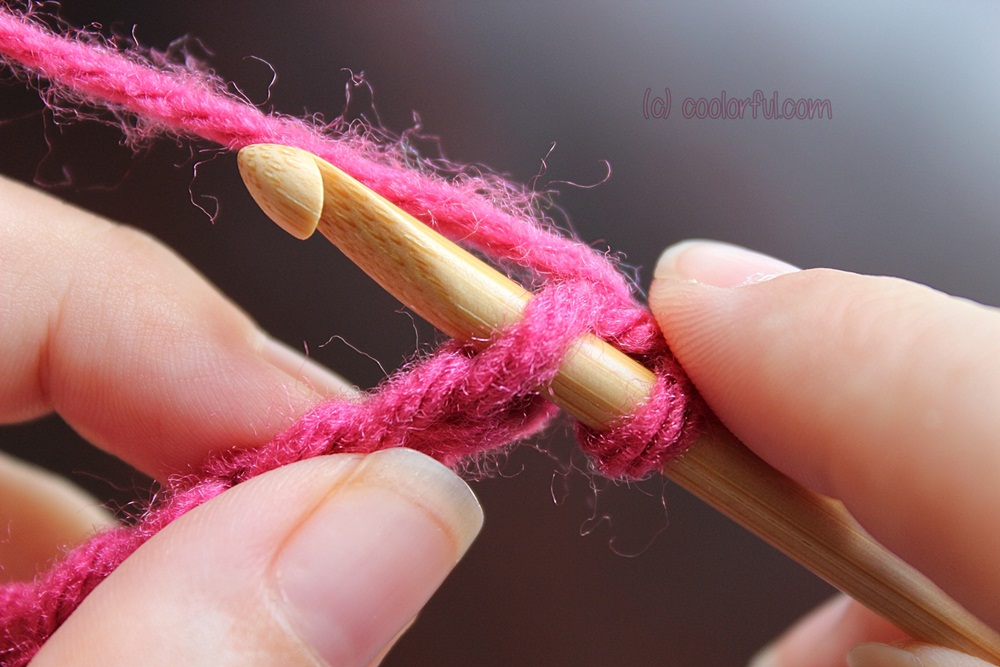 How to crochet The Slip Stitch - Coolorful.com